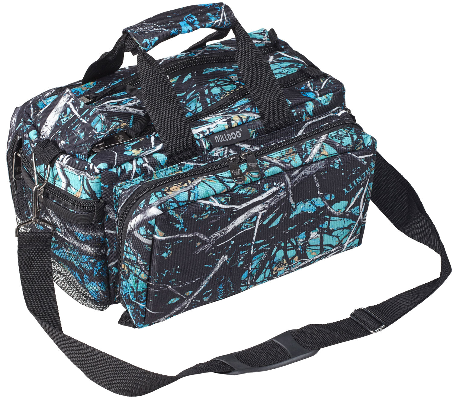 Bulldog BD910SRN Deluxe Range Bag Camo Nylon with Removable Divider