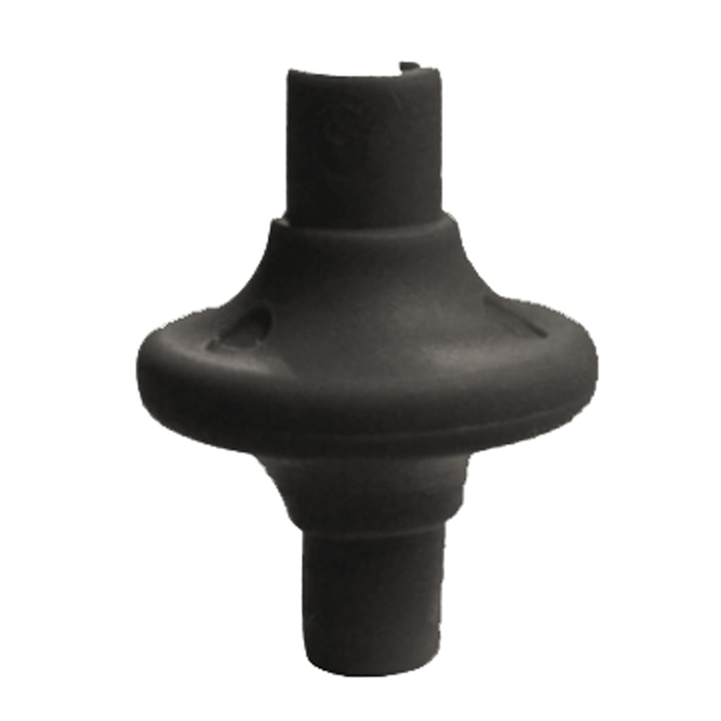 Draves Komfort Kiss Black Kisser Button with Anchor Clips