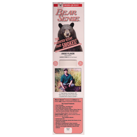 Deer Quest Bear Sense Anise Hunting Scent Smoke Sticks 6 Pack