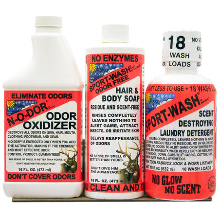 Atsko Sport Wash Scent Control System 3-Piece Kit