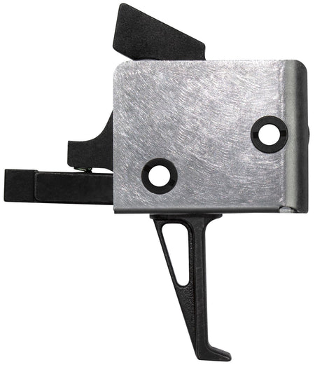 CMC 92503 Match-Grade Drop-In Single-Stage Flat Trigger, AR-15, 4-4.5 lbs, Black/Silver