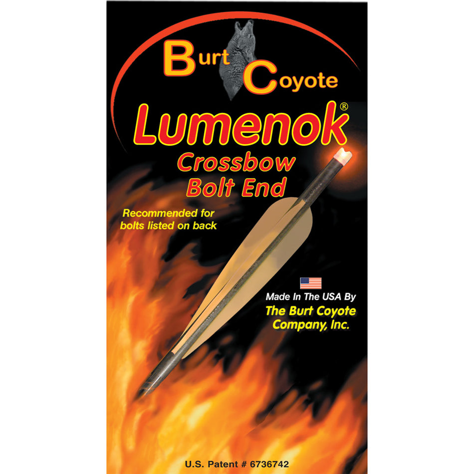 Lumenok HD Orange Lighted Moon Nocks Gold Tip Crossbow 3 pk.