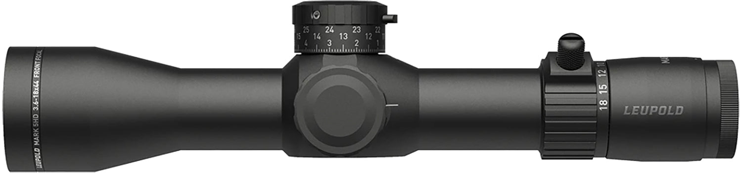 Leupold Mark 5HD Matte Black 3.6-18x44mm FFP Tremor 3 35mm Tube Riflescope