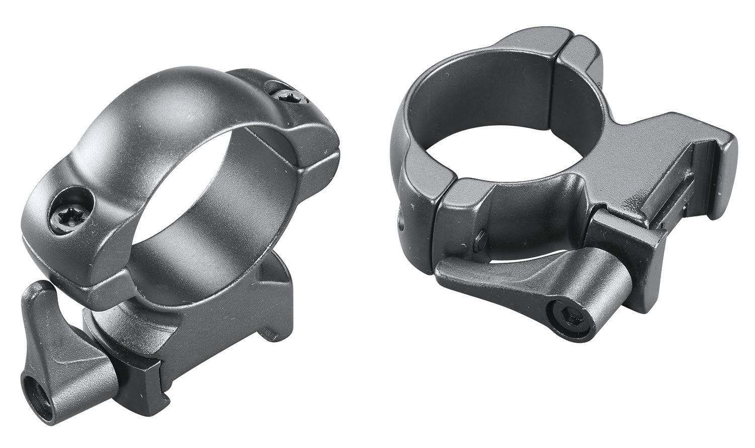 Weaver 49335 Lever Lok 30mm High Scope Rings Matte Black