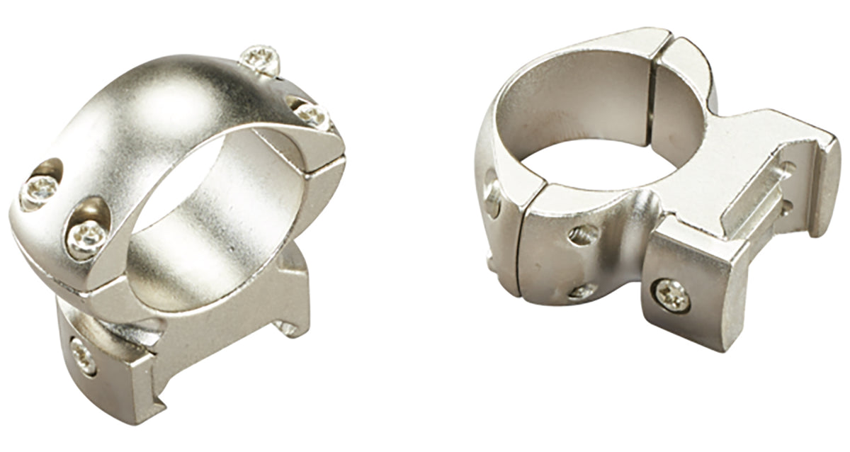 Weaver 49322 Grand Slam 1" High Scope Rings Silver