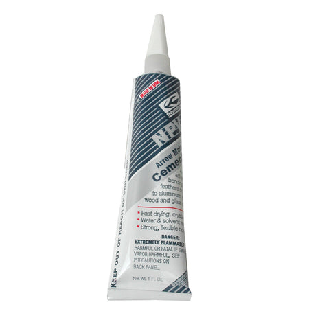 Saunders NPV Fletching and Vane Adhesive Cement 1 oz.