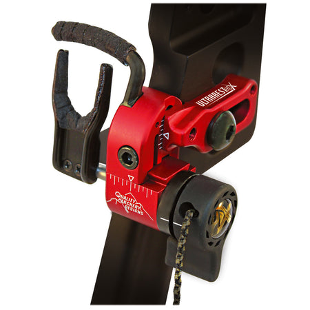 QAD UltraRest HDX RH Red Bow Drop-Away Rest