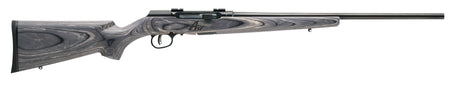 Savage Arms 47801 A17 Sporter Full Size 17 WSM 8+1 22" High Luster Button Rifled Barrel, High Luster Drilled & Tapped Carbon Steel Receiver, Matte Gray Fixed Laminate Stock, Right Hand