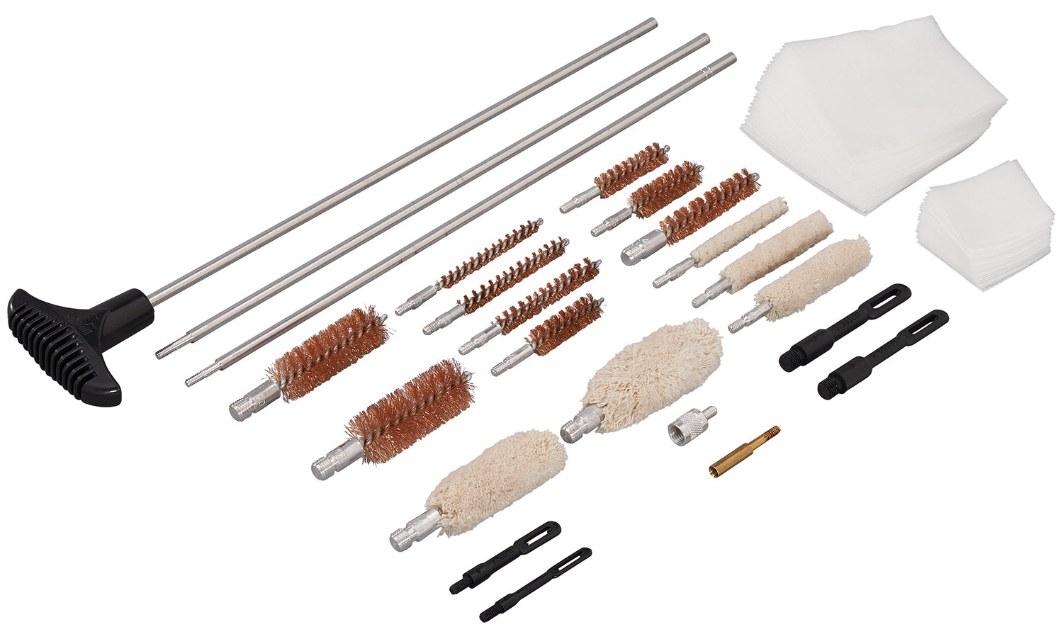 Hoppe's UAC76 Silver Hard Case Universal Multi-Caliber Cleaning Accessory Kit