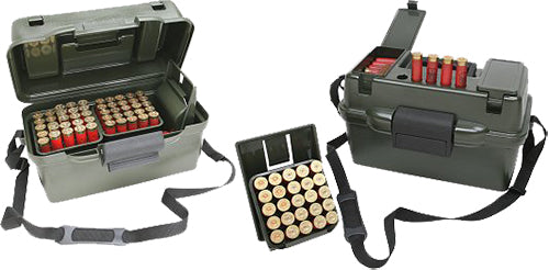 MTM Case-Gard SH1001209 Shotgun Hunter Storage Case Wild Camo Polypropylene 12 Ga 100 Round