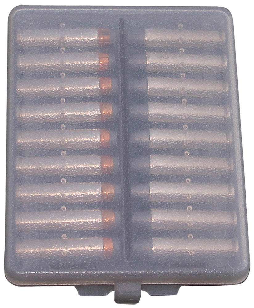 MTM Case-Gard Handgun Ammo Wallet W183841 Multi-Caliber 18 Round Clear Smoke Polypropylene