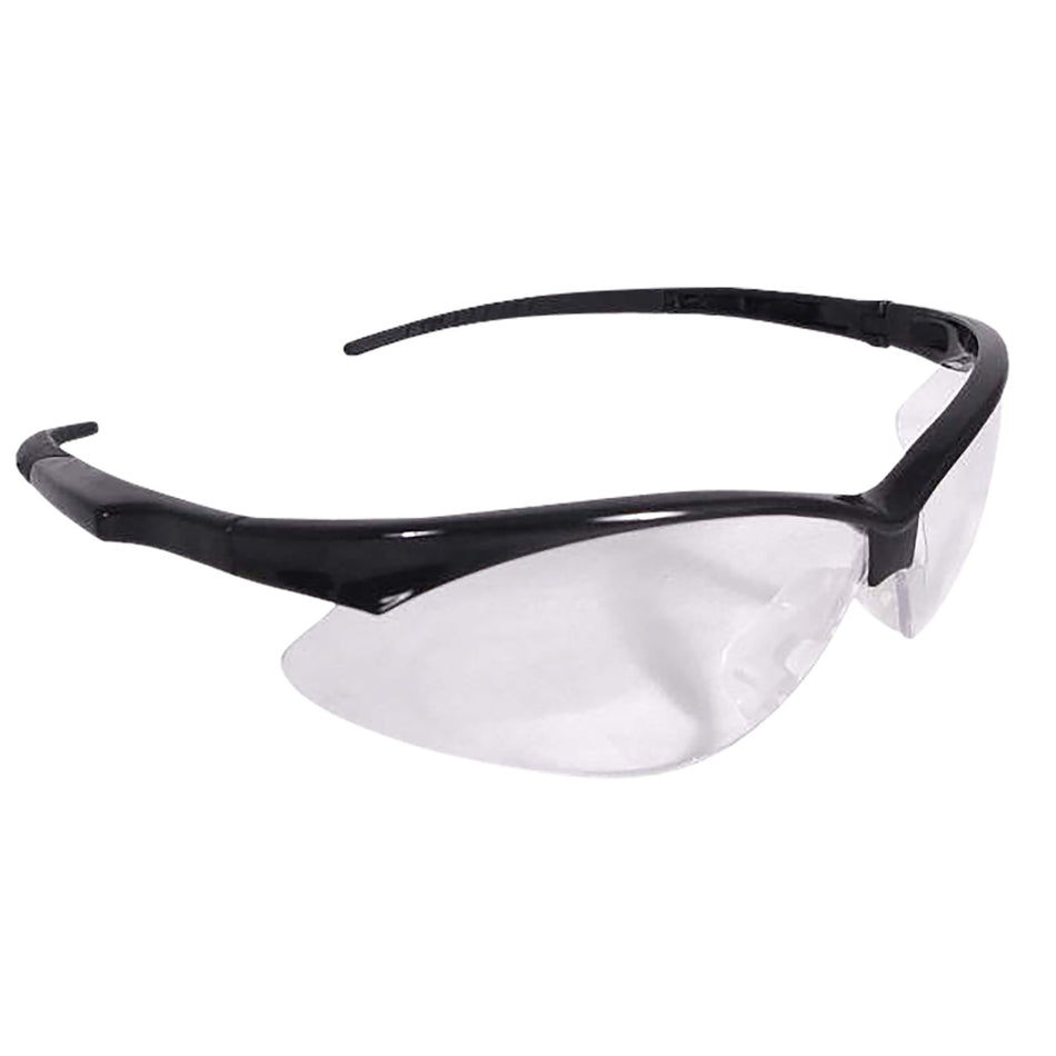 Radians Outback Protective Shooting Glasses Adult Clear Lens Black Frame OB0110CS