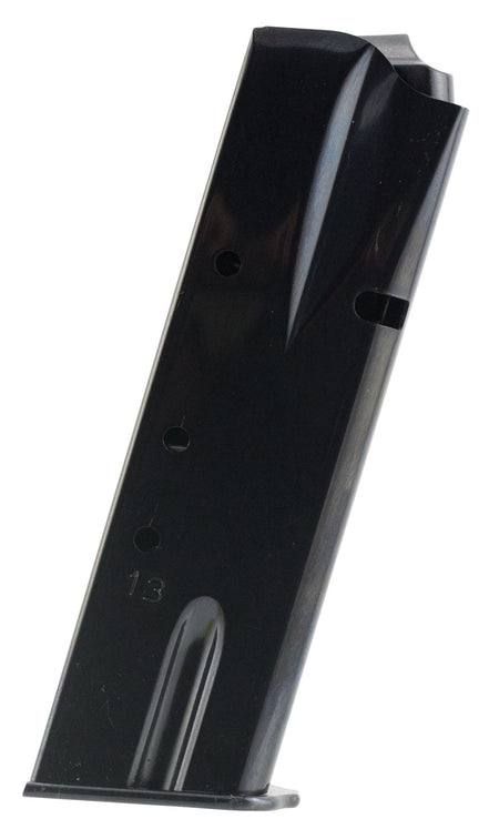 Mec-Gar MGBRHP13B 9mm Luger 13rd Blued Pistol Magazine for Browning Hi-Power/SA-35