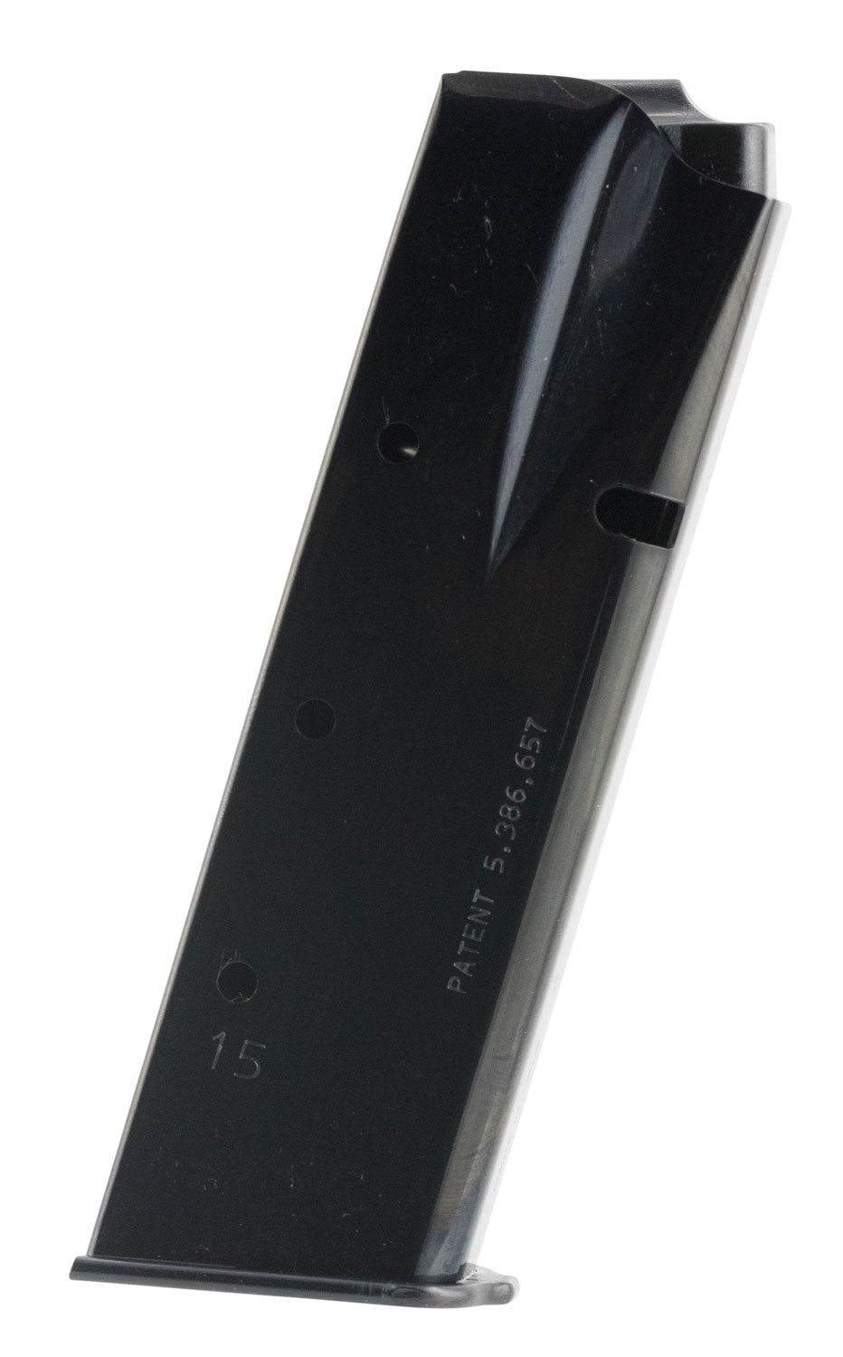 Mec-Gar MGBRHP15B 9mm Luger 15rd Blued Pistol Magazine for Browning Hi-Power/SA-35