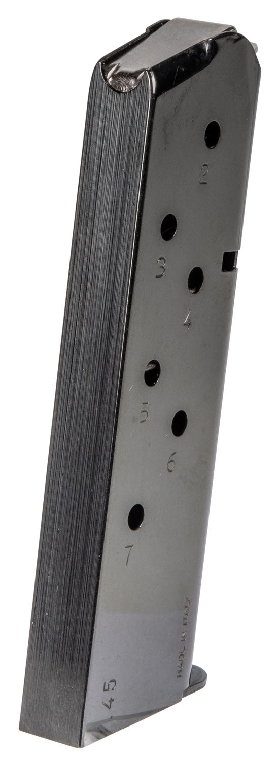 Mec-Gar MGCG4507B .45 ACP/Auto 7rd Blued Magazine for 1911 Government Model