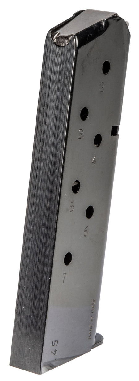 Mec-Gar MGCG4507B .45 ACP/Auto 7rd Blued Magazine for 1911 Government Model