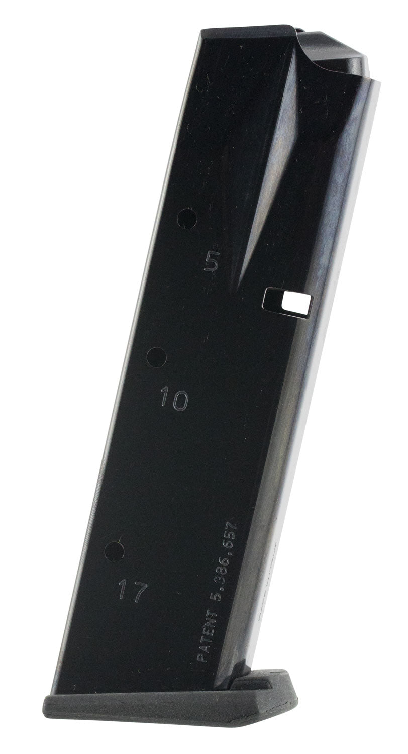 Mec-Gar MGSW5917B 9mm Luger S&W 5900/910/915 17-Round Blued Handgun Magazine