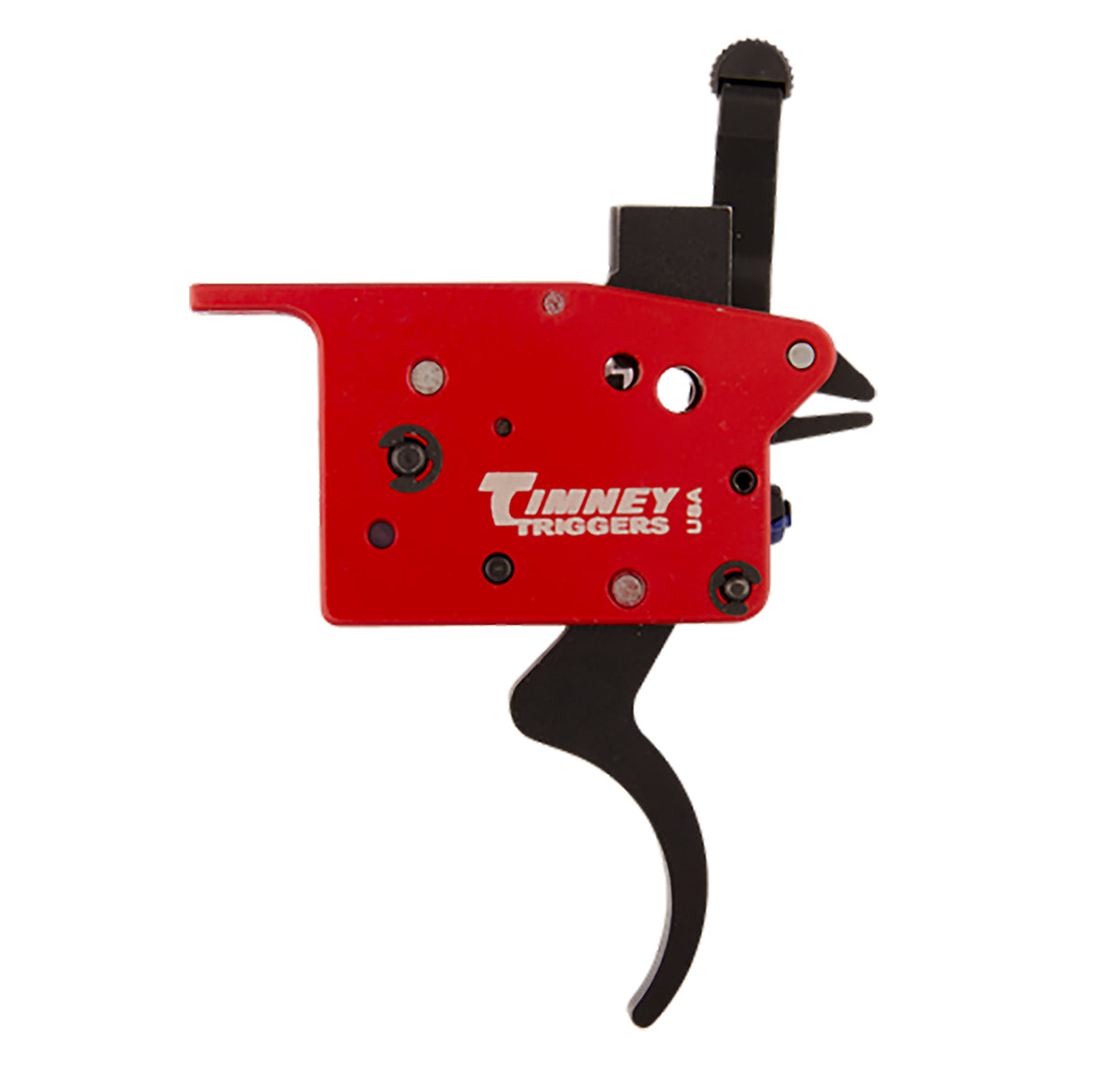 Timney 307 Black/Red Curved Featherweight Deluxe 3 lb Replacement Trigger for Mosin-Nagant