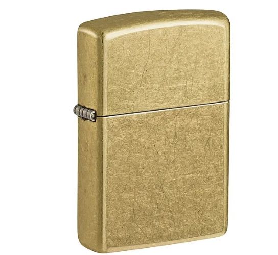 Zippo Classic Street Brass Windproof Lighter