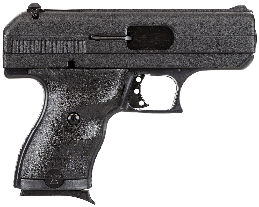 Hi-Point 916G C9 9mm Luger 8+1 3.50" Black Steel Barrel, Black Powder Coated Serrated Steel Slide, Black Polymer Frame, Black Plastic Grip, Galco Holster, Right Hand