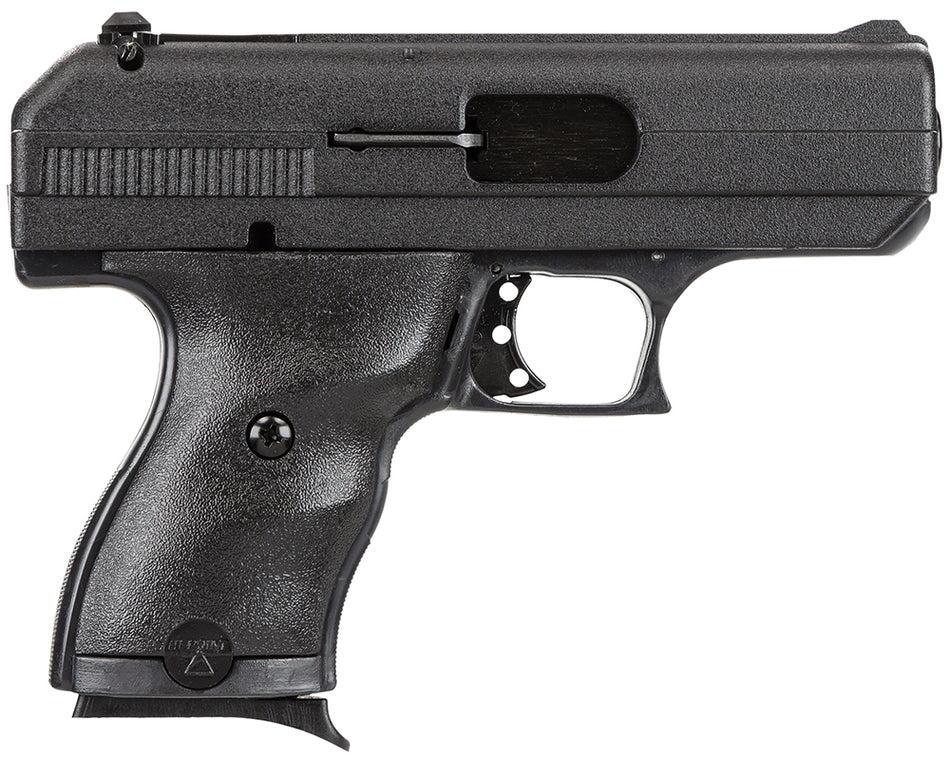 Hi-Point 916G C9 9mm Luger 8+1 3.50" Black Steel Barrel, Black Powder Coated Serrated Steel Slide, Black Polymer Frame, Black Plastic Grip, Galco Holster, Right Hand