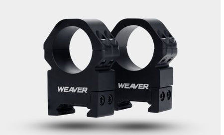 WEAVER RINGS PRECISION 1" MEDIUM MATTE