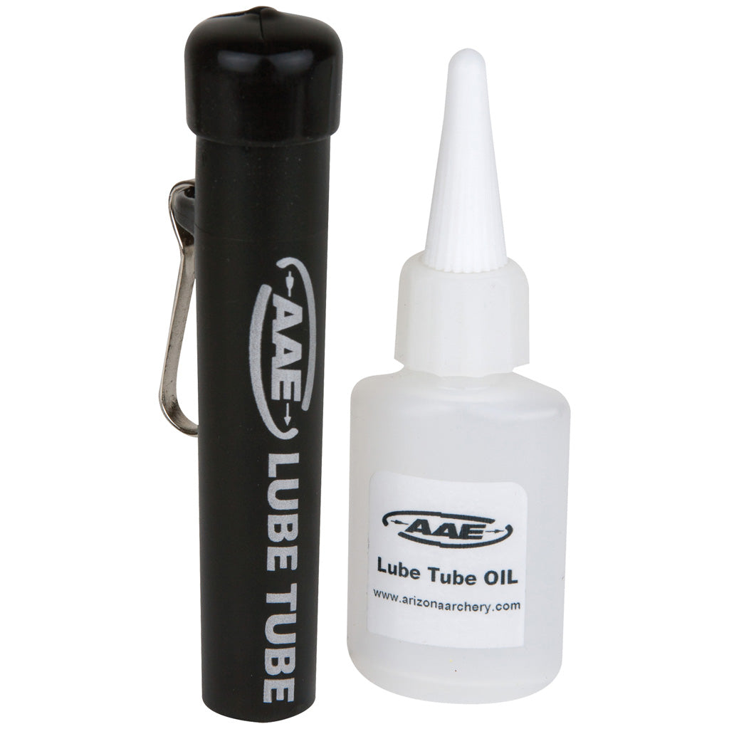 AAE Lube Tube Archery Arrow Lubricant Aluminum Tube with Belt Clip