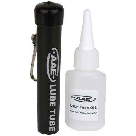 AAE Lube Tube Archery Arrow Lubricant Aluminum Tube with Belt Clip