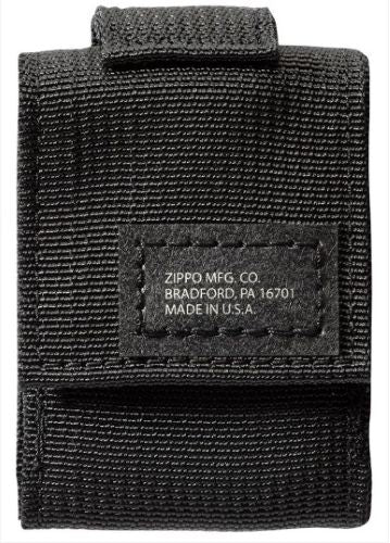 Zippo Black Tactical Pouch Compatible with Windproof Lighters