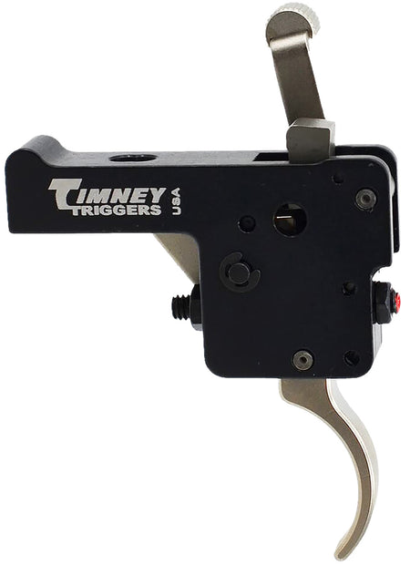 Timney Triggers 60916 Howa 1500 Featherweight Deluxe Curved Trigger 3 lb Black/Nickel