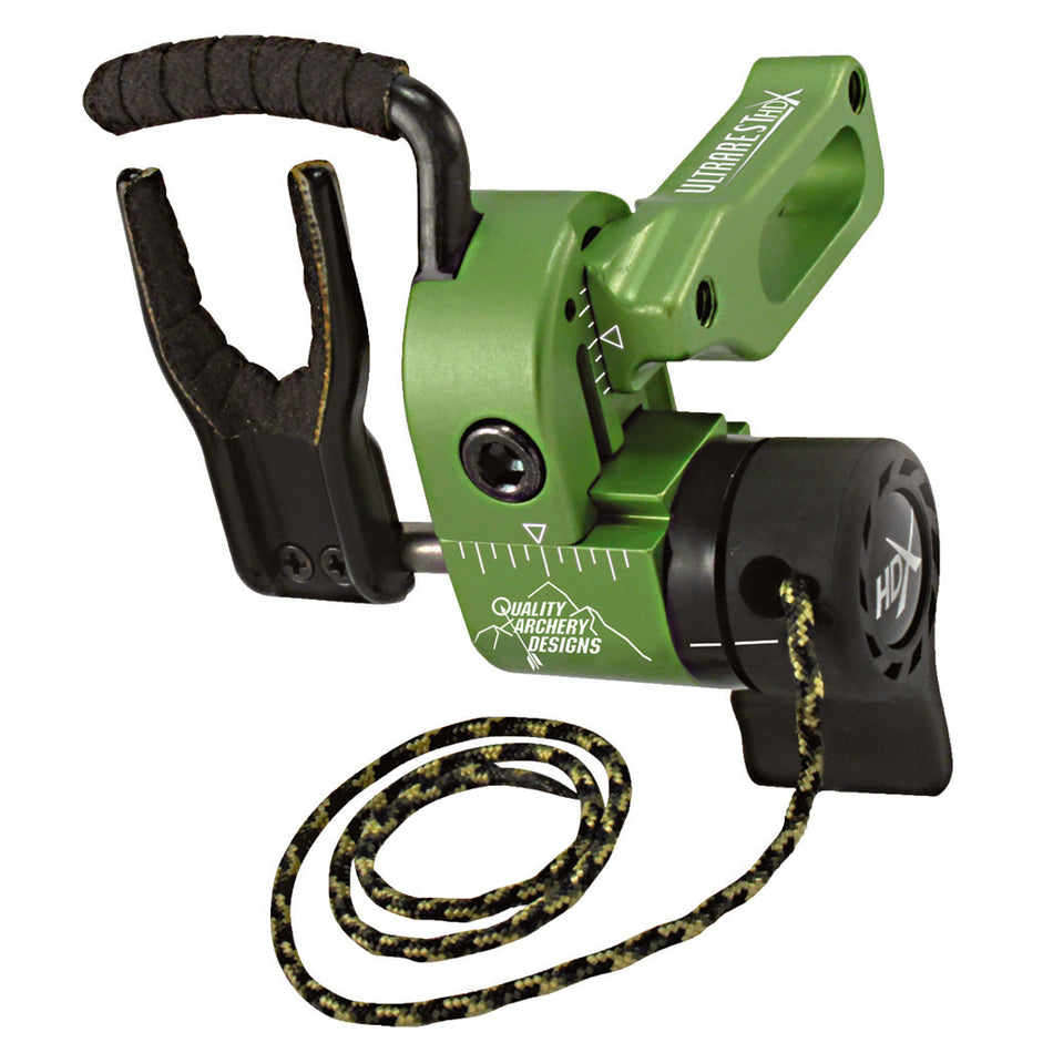 QAD HDX UltraRest Green RH Drop-Away Arrow Rest