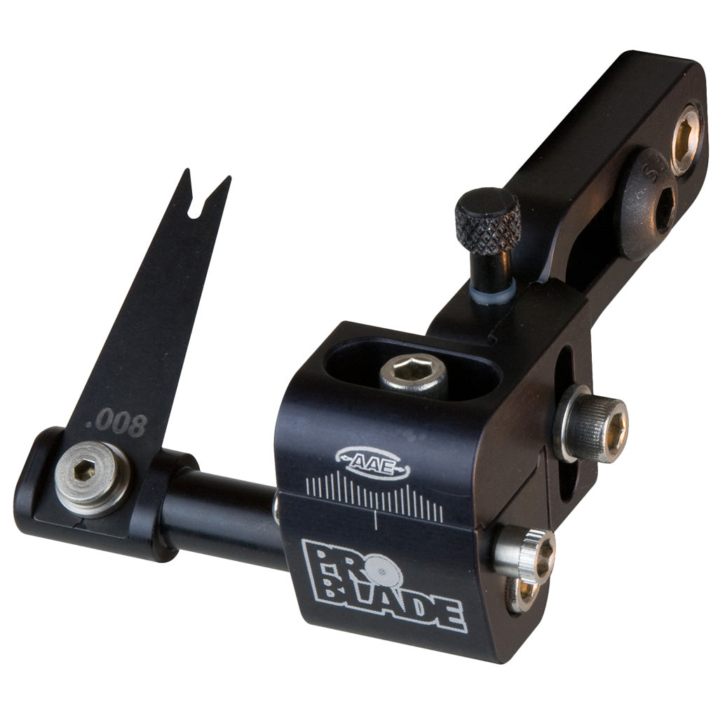 AAE ProBlade Target Rest with Indexing System Black RH