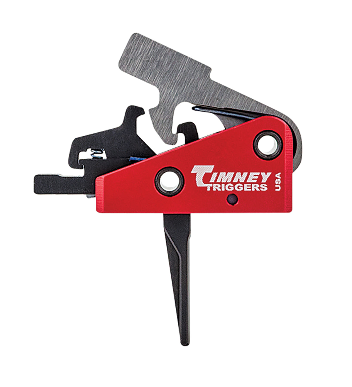 Timney Triggers Targa Short 662SST AR-Platform Two-Stage Straight Trigger 2 lbs Black/Red
