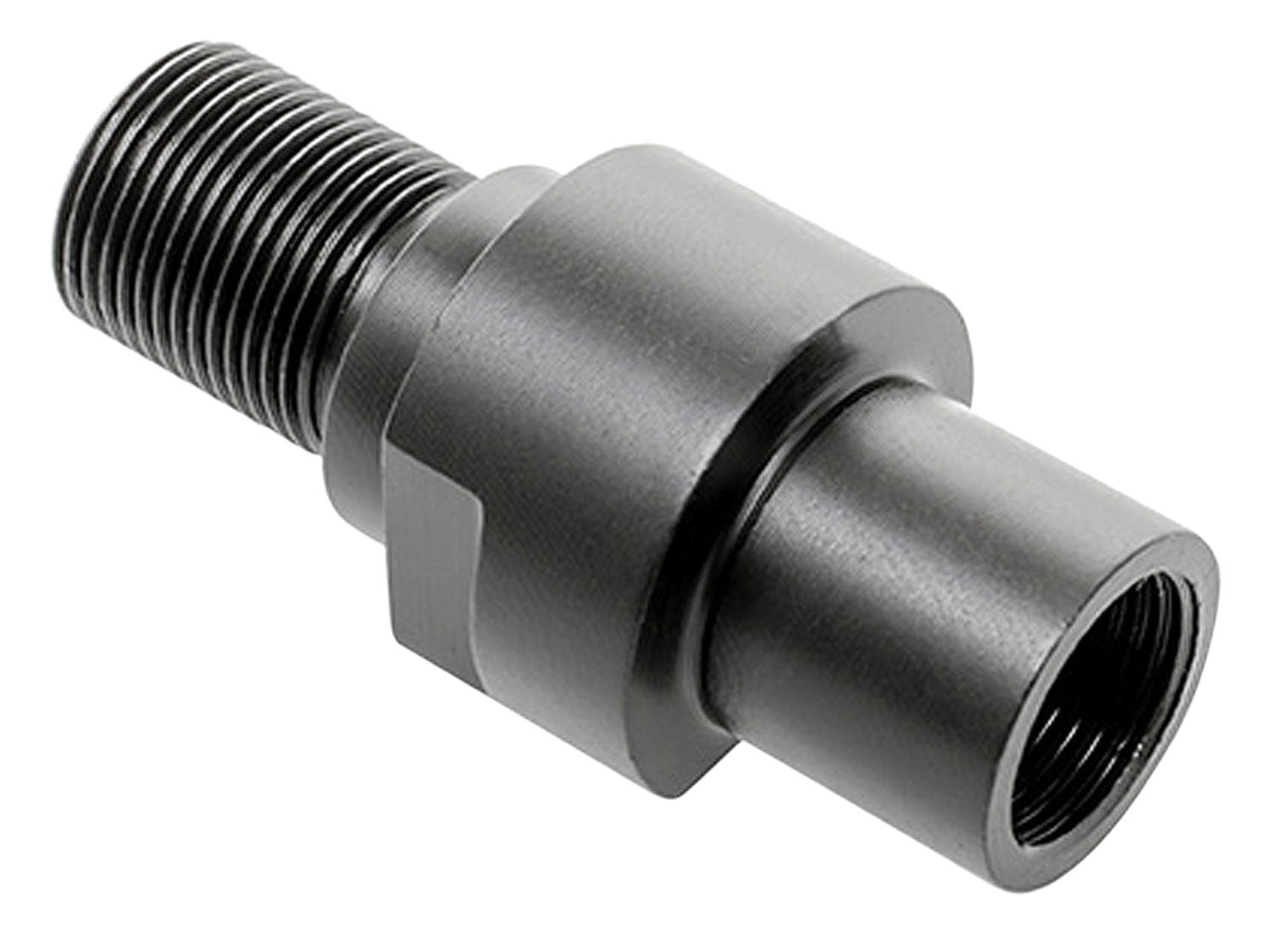 CMMG 57DA53A Tactical Thread Adapter FN PS90 223/5.56 Black Steel 1/2"-28 tpi