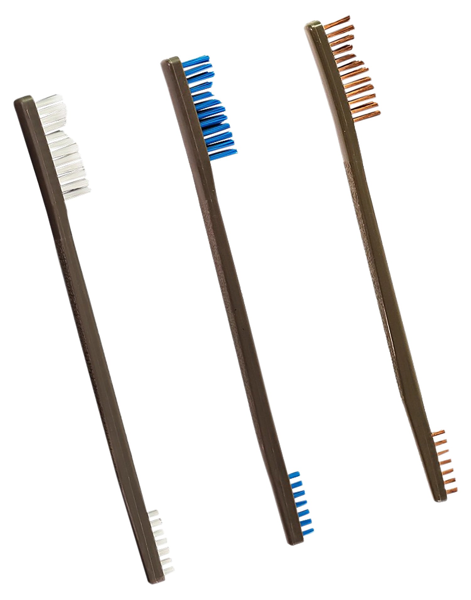 Otis Universal Cleaning Brush 3 Pack Nylon and Bronze Bristles