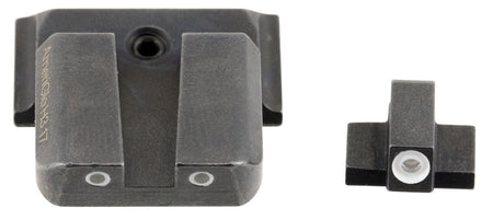 AmeriGlo Classic Tritium Sight Set SW801 Smith & Wesson M&P - Green Front & Rear White Outline