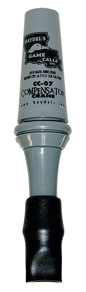 Haydel's CC07 Compensator Crane Call Single Reed Gray Plastic