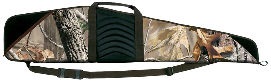 Bulldog BD205 Pinnacle 44-Inch Camo Rifle Case Realtree AP Nylon Padded with Leather Trim