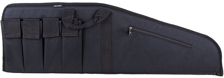 Bulldog BD422 Extreme Tactical Rifle Case 35-Inch Nylon 4 External Mag Pouches Shoulder Strap