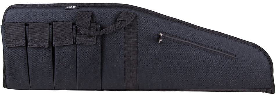 Bulldog BD422 Extreme Tactical Rifle Case 35-Inch Nylon 4 External Mag Pouches Shoulder Strap