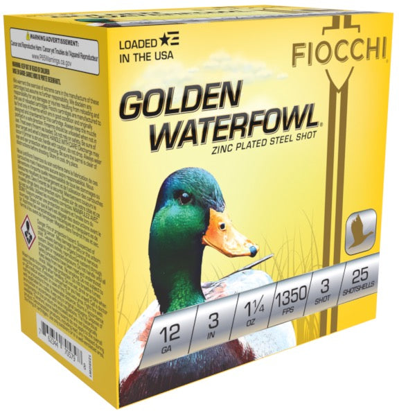 Fiocchi  Shotgun Ammo 12 Gauge 3 in 1-1/4 oz #3