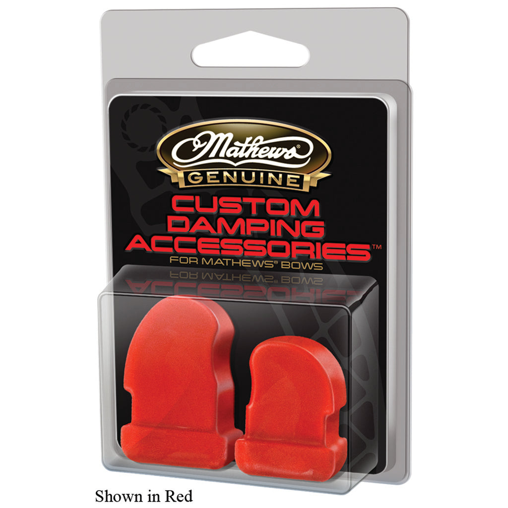Mathews Rubber Finger Suppressors Black 1 Pair