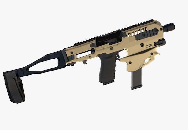 CAA Micro Conversion Kit for Glock 34/35/41 Gen 2 - Tan Color