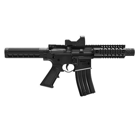 Crosman A4 Full Auto BB Air Pistol CO2 Black 2pk Case