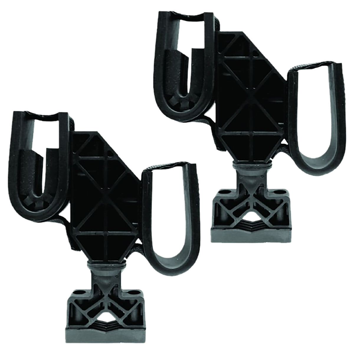 Rugged Gear 10200 ATV Rack Gun Mount Rifle/Shotgun Nylon Black