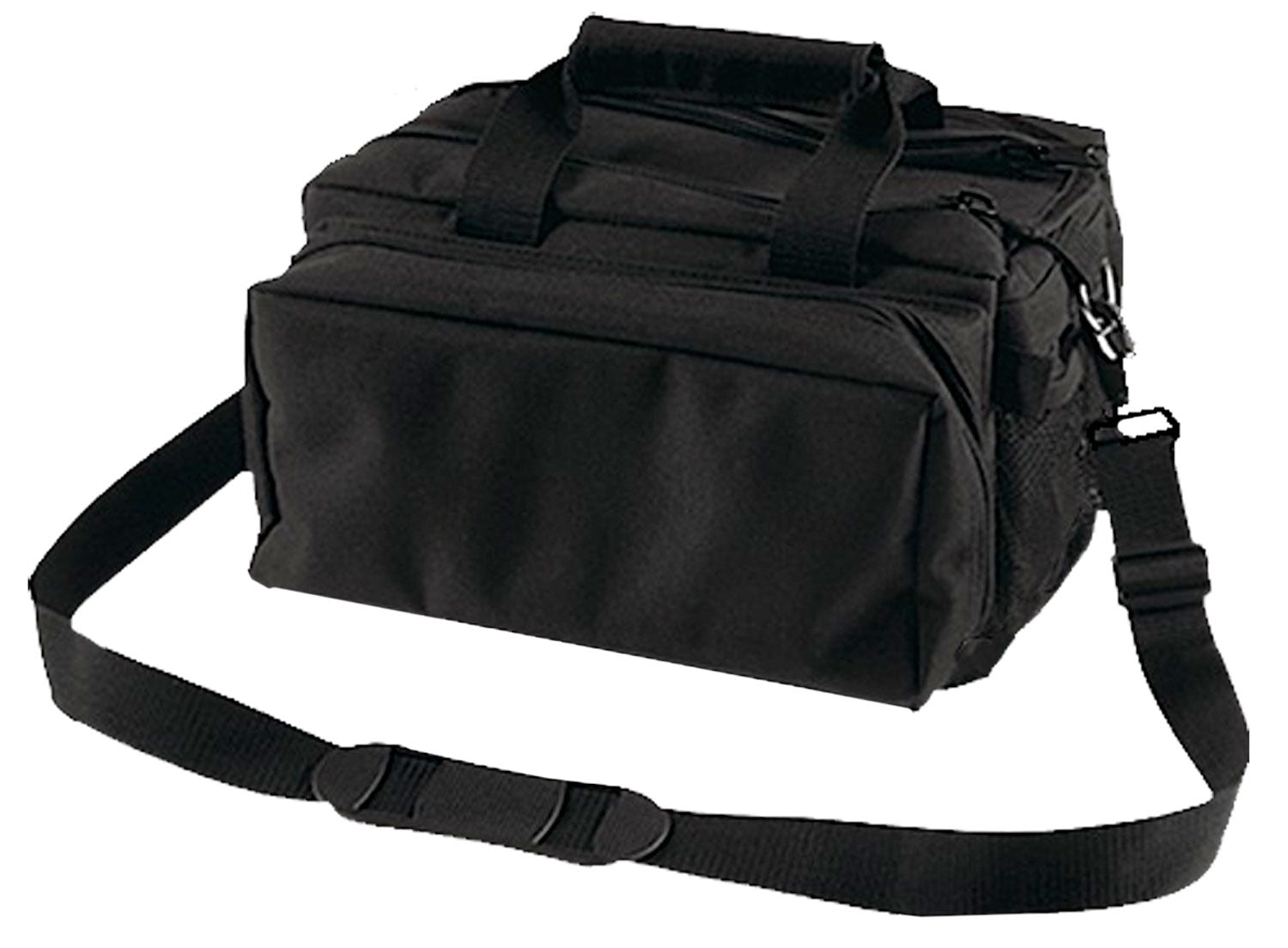 Bulldog BD910 Range Bag Deluxe Black Nylon Water-Resistant Padded with Outer Storage Pockets