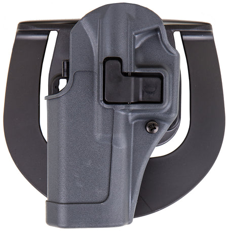 Blackhawk Serpa CQC Sportster OWB Retention Holster Size 13 Gun Metal Gray for Glock 20/21/37 and S&W M&P 9/40 Left Hand