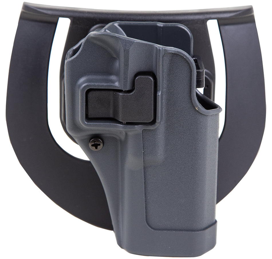 Blackhawk Serpa CQC Sportster OWB Retention Holster Size 00 Gun Metal Gray Polymer Paddle Platform Fits Glock 17/22/31/47 Right Hand