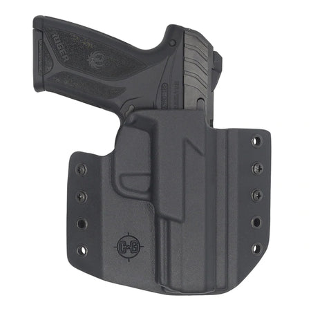 Ruger Security 9 Right Hand OWB Covert Holster Black C&G