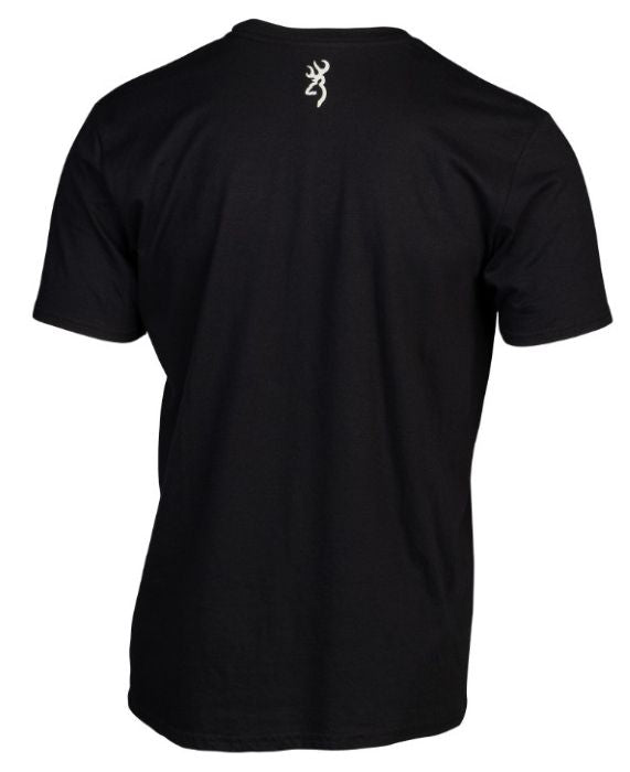 BROWNING SS T-SHIRT CONTOUR BLACK LARGE